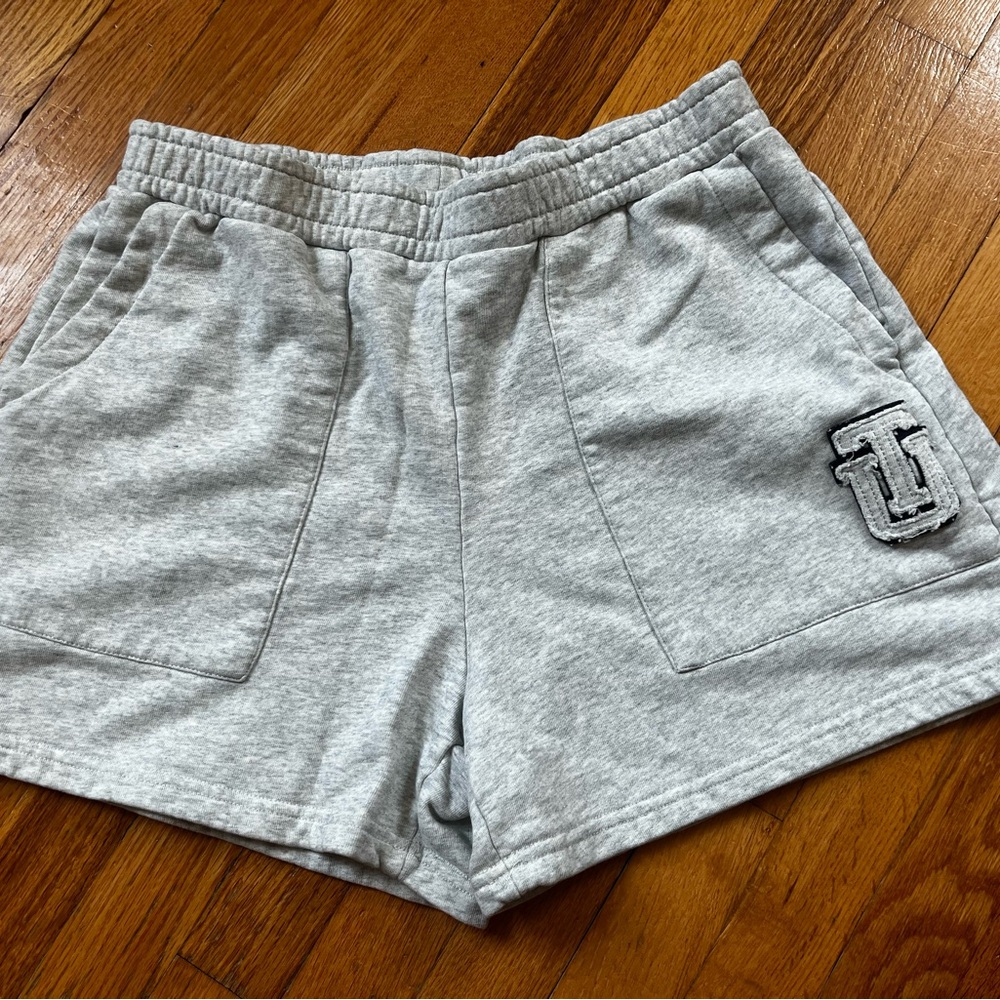 The Upside Light Gray Athletic Shorts - M